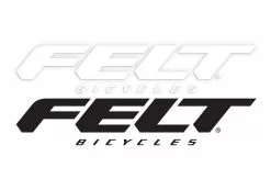 Felt Bicycles DECAL LOGO 4" (BLACK)