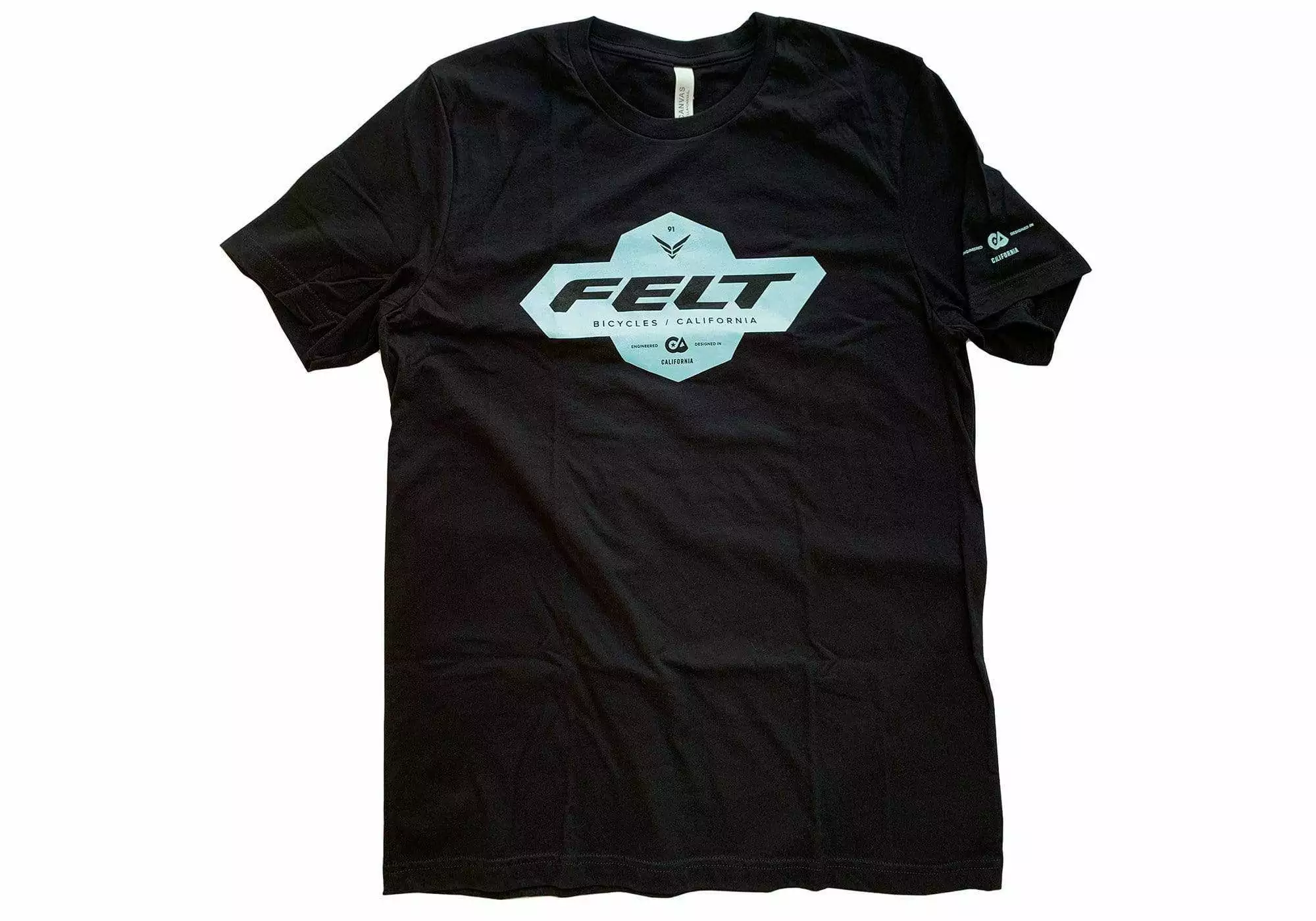 Felt Bicycles Felt Brand Black T-Shirt | Men's 2 Felt Bicycles Felt Brand Black T-Shirt | Men's - Image 2