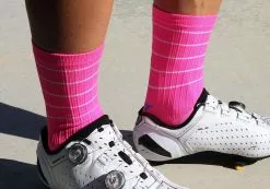 Felt Bicycles Felt 6" Socks - Hi-Vis Pink 7 Felt Bicycles Felt 6" Socks - Hi-Vis Pink -Felt Bicycles Sales pink sock 1